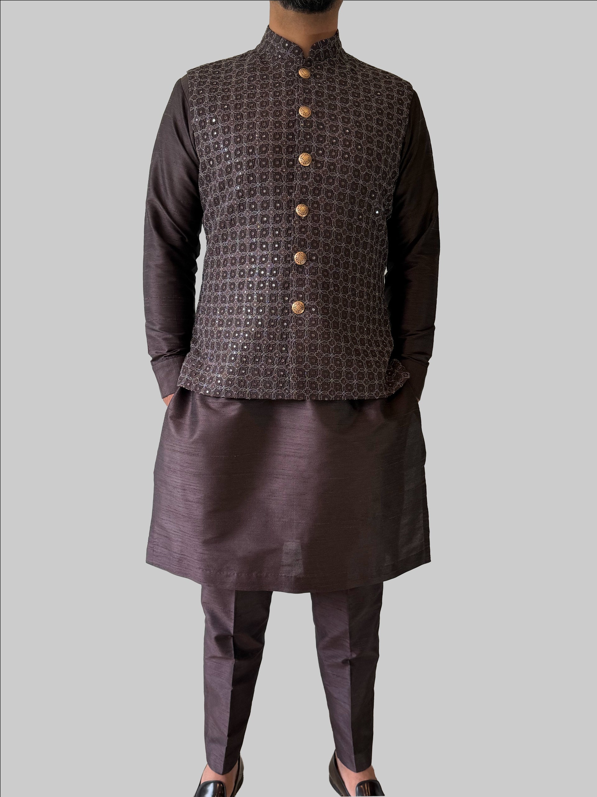 Men's Kurta & Waistcoat Sets