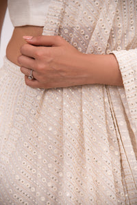 Shenena sethi chikan kari lehenga set
