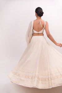 Shenena sethi chikan kari lehenga set