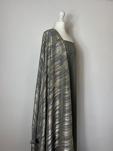 Foil and lycra dupatta unstitched set
