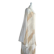 Chanderi tissue dupatta unstitched kameez set