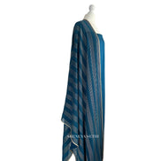 Thread georgette dupatta unstitched kameez set