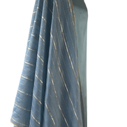 Unstitched fabric for kameez set. Loose silk kameez fabric, loose lycra pajami and readymade dupatta. Keep unstitched or made-to-measure by Shenena Sethi 