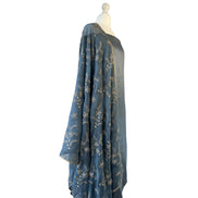 Embroidered georgette dupatta unstitched kameez set