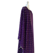 Sequin dupatta unstitched kameez set