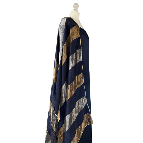 Chanderi block dupatta unstitched kameez set