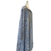 Sequin organza dupatta unstitched kameez set