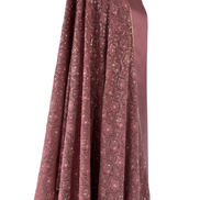 Unstitched fabric for kameez set. Loose silk kameez fabric, loose lycra pajami and readymade chikan kari dupatta. Keep unstitched or made-to-measure by Shenena Sethi 