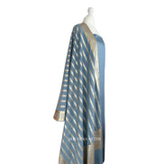 Brocade dupatta unstitched kameez set