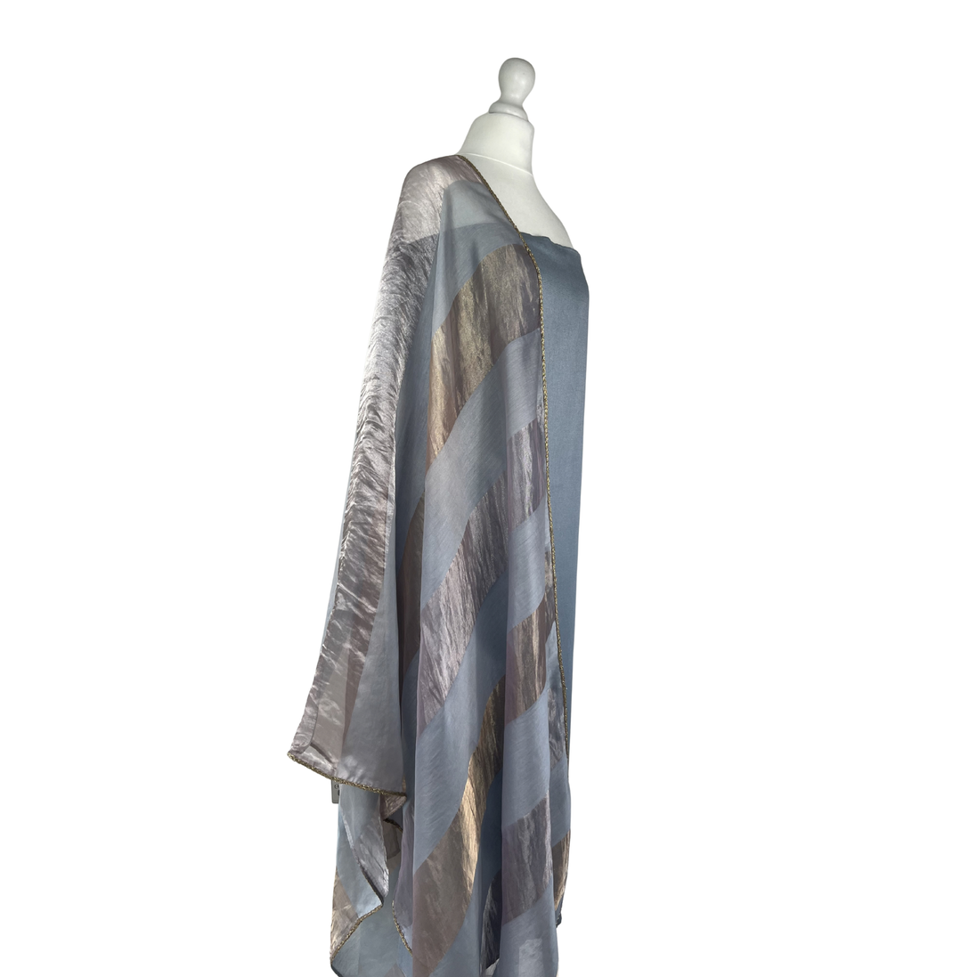 Chanderi tissue dupatta unstitched kameez set