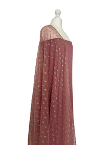 Organza and sequin dupatta unstitched set