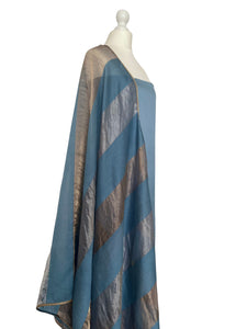 Organza dupatta unstitched set