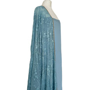 Georgette and thread dupatta unstitched kameez set